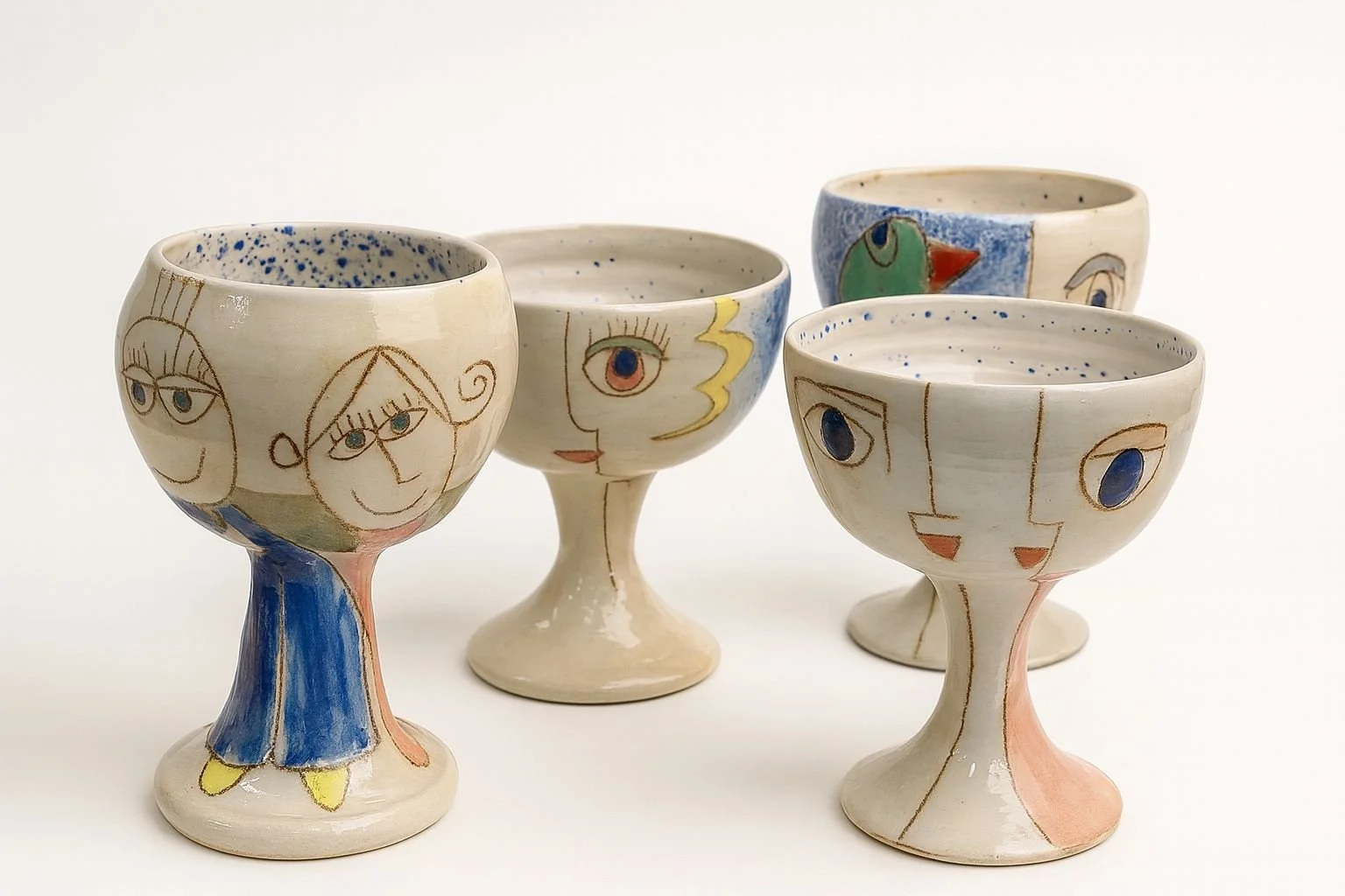 Coupes Visages – Set de 4 pièces